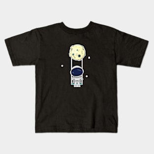 Astronaut and moon Kids T-Shirt